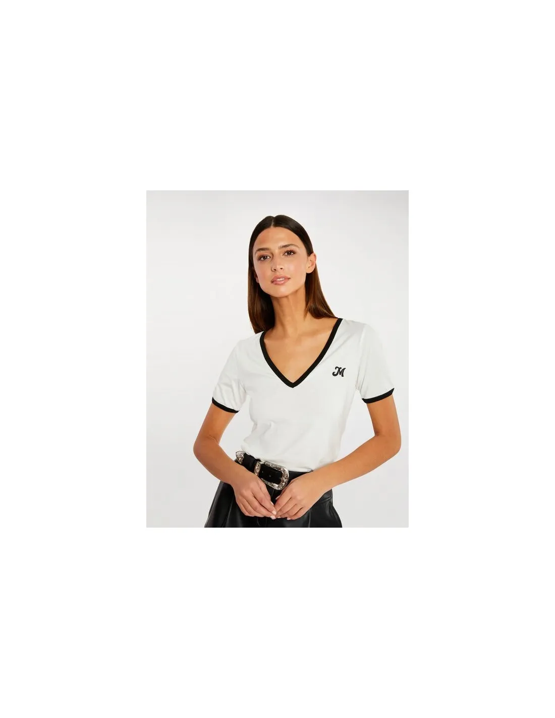 CAMISETA MC MORGAN DOURGI PICO LOGO