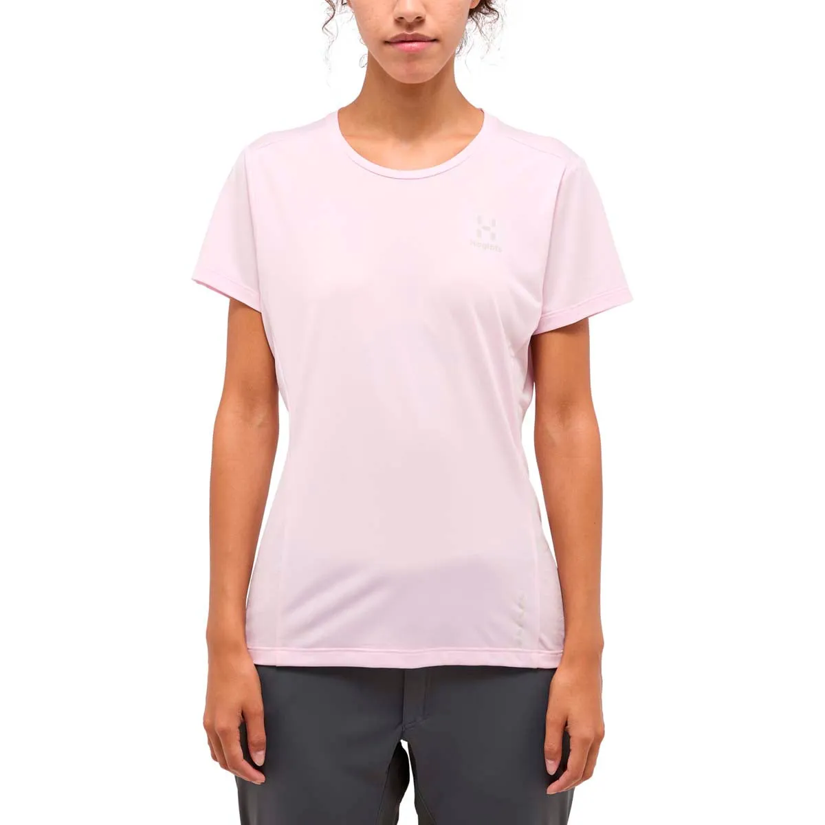 Camiseta Mujer L.I.M Tech Tee Women Haglöfs Rosa
