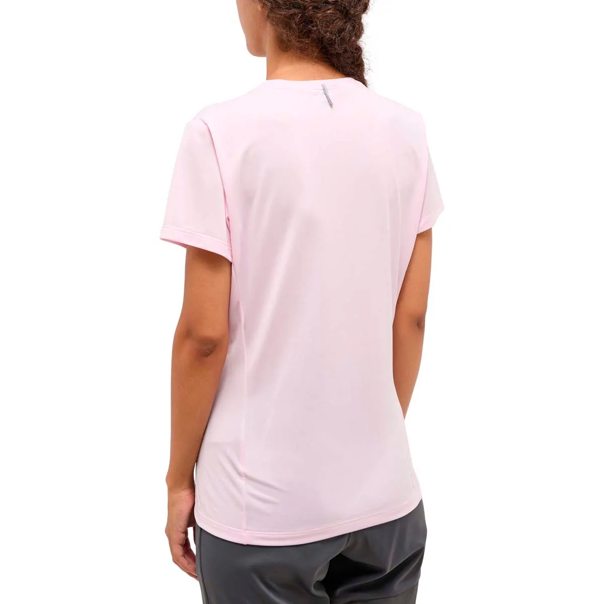 Camiseta Mujer L.I.M Tech Tee Women Haglöfs Rosa