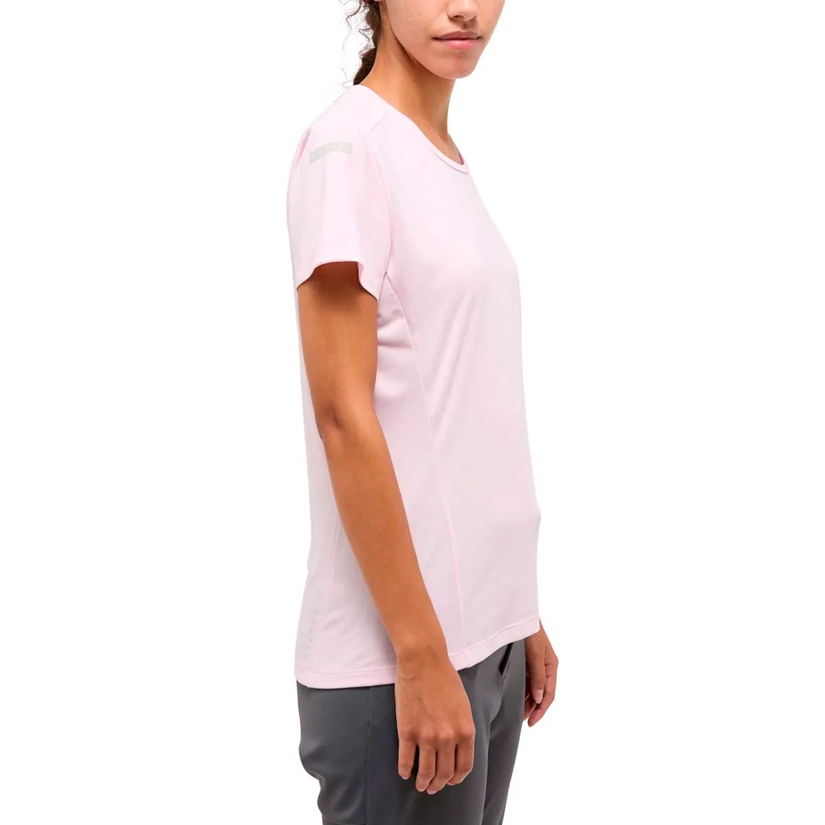 Camiseta Mujer L.I.M Tech Tee Women Haglöfs Rosa