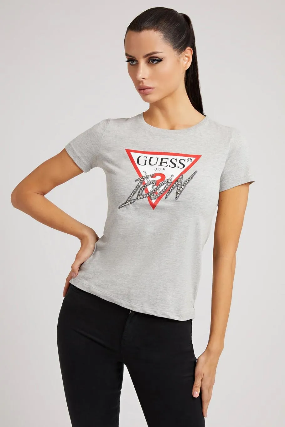 Camiseta para mujer de Guess Jeans – W2RI07I3Z11