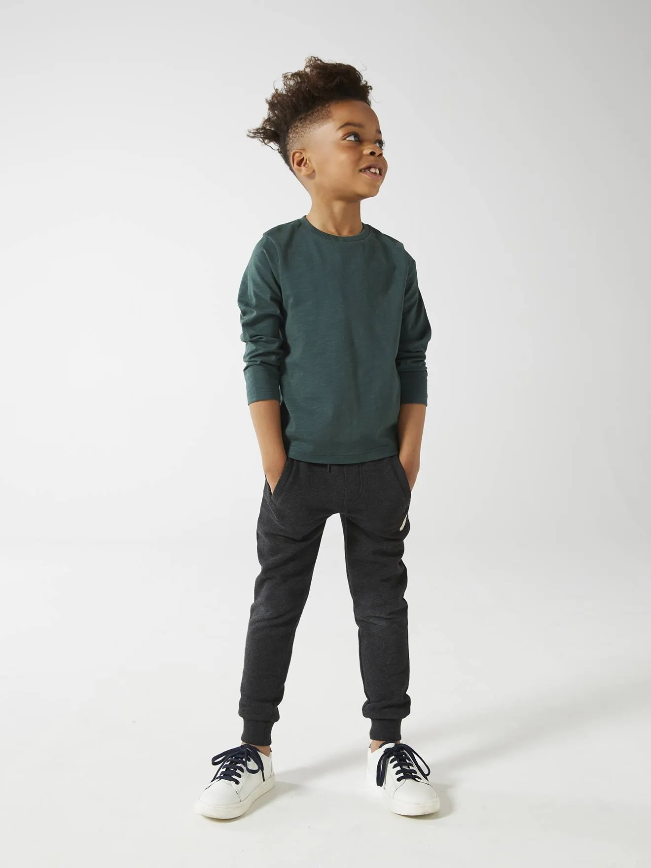 Camiseta personalizable, de manga larga para niño