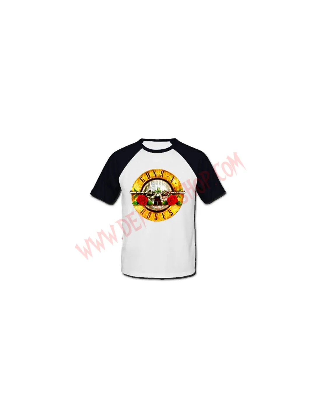 Camiseta Raglan MC Guns N Roses
