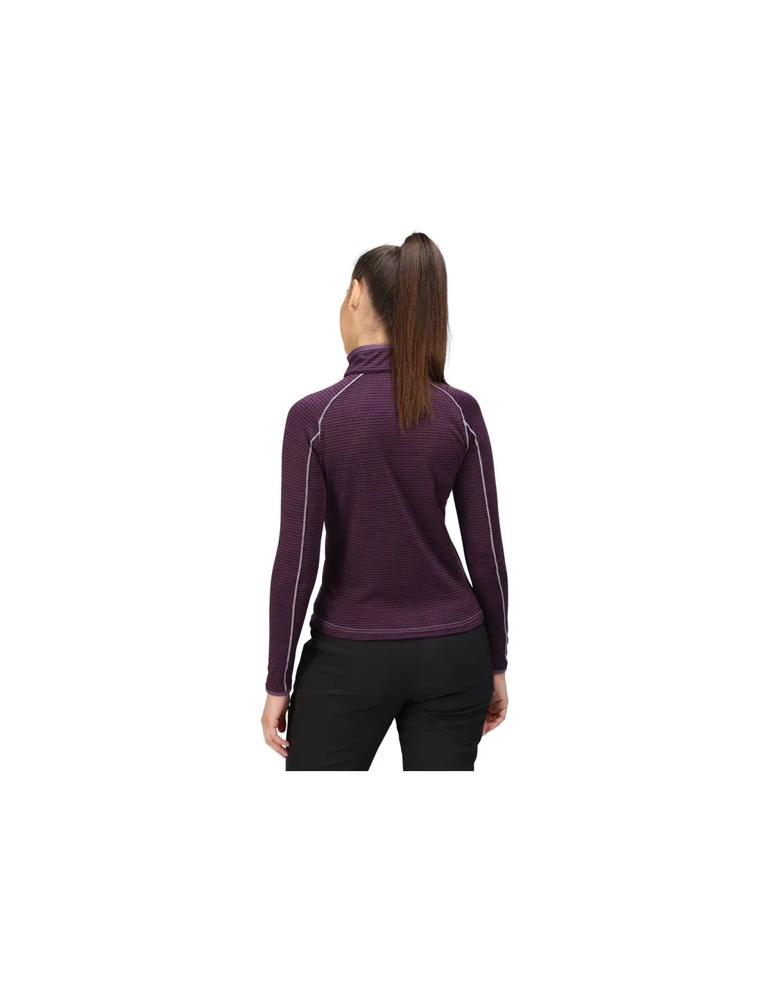 CAMISETA REGATTA YONDER HALFZIP W DARK PURPLE