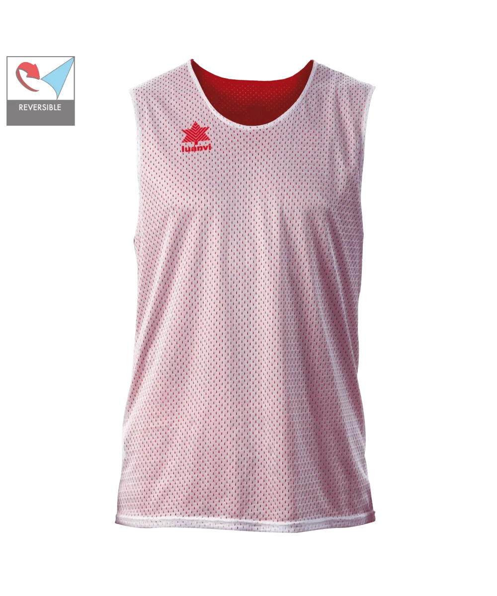 CAMISETA SIN MANGAS REVERSIBLE TRIPLE