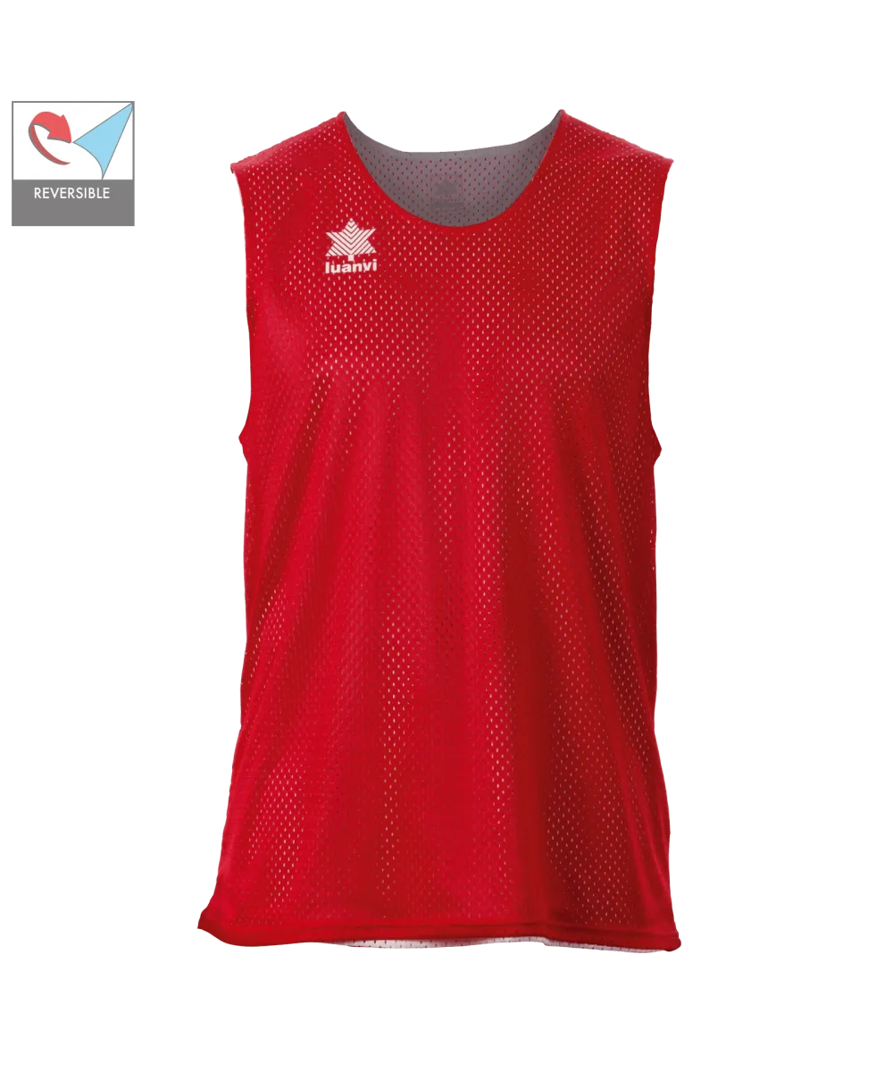 CAMISETA SIN MANGAS REVERSIBLE TRIPLE
