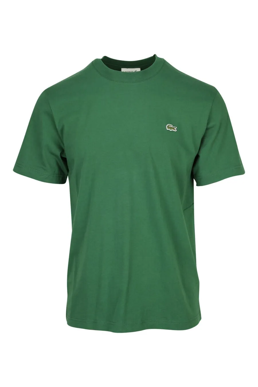 Camiseta verde oscuro con minilogo 