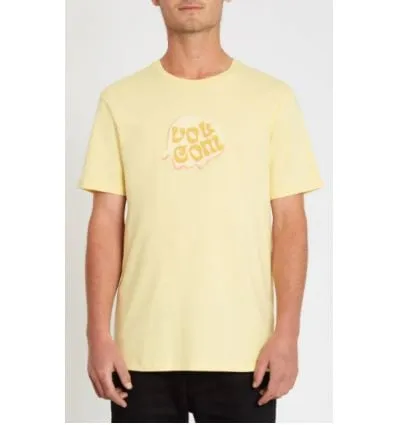 Camiseta Volcom Mr. Loeffler (Down Yellow) Hombre