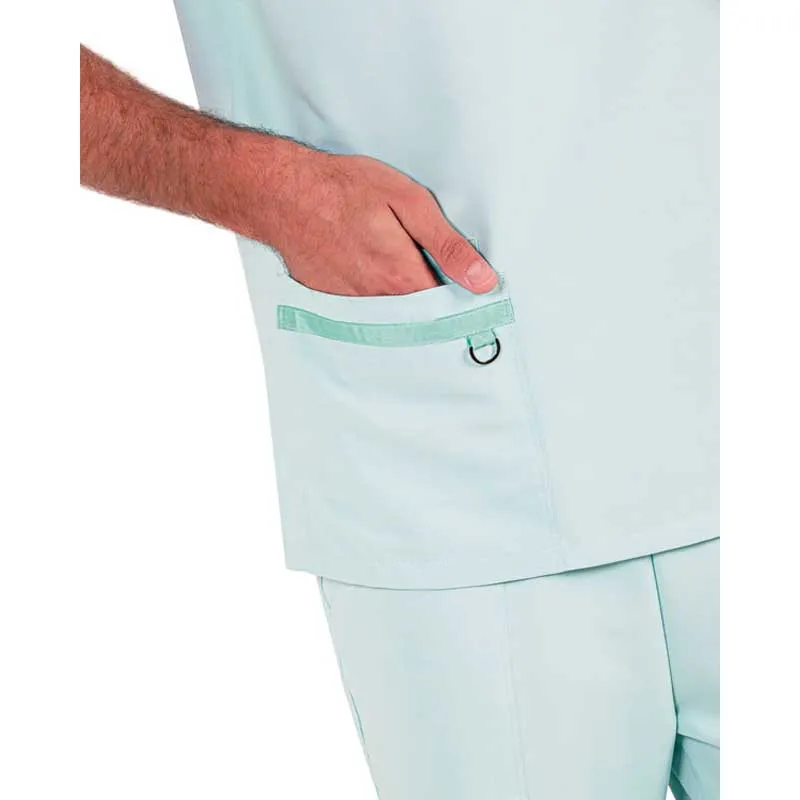 CAMISOLA HOMBRE SANIDAD MICROFIBRA Y PUNTO VERDE  DYNEKE