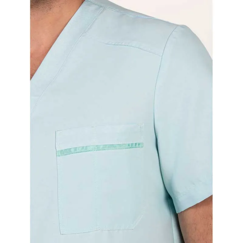 CAMISOLA HOMBRE SANIDAD MICROFIBRA Y PUNTO VERDE  DYNEKE