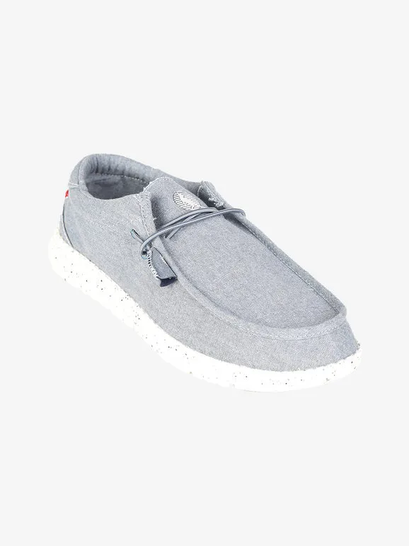 Canguro Mocasines de lona para hombre.