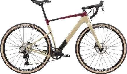 Cannondale Bicicleta Gravel Cannondale Topstone Carbon Sram Apex XPLR 12V 700 mm Beige