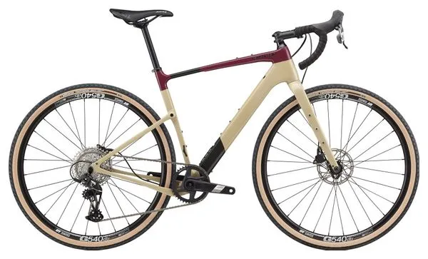 Cannondale Bicicleta Gravel Cannondale Topstone Carbon Sram Apex XPLR 12V 700 mm Beige