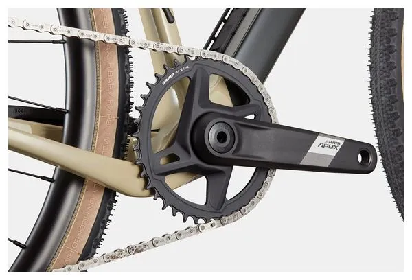 Cannondale Bicicleta Gravel Cannondale Topstone Carbon Sram Apex XPLR 12V 700 mm Beige