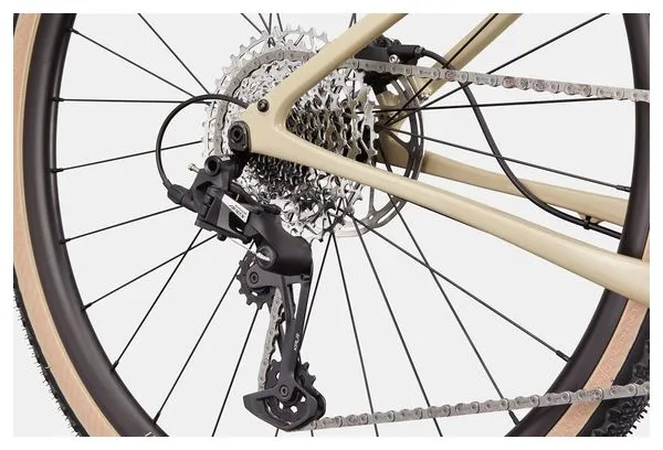 Cannondale Bicicleta Gravel Cannondale Topstone Carbon Sram Apex XPLR 12V 700 mm Beige