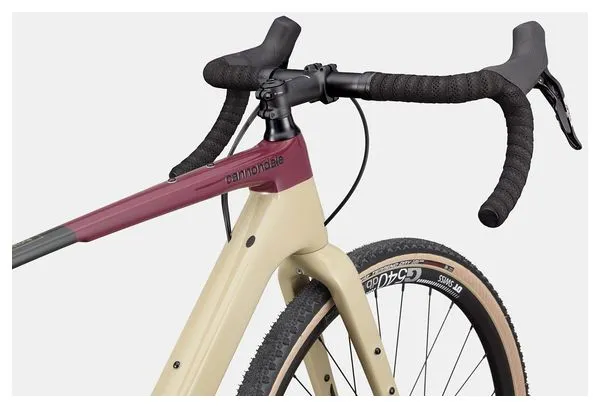 Cannondale Bicicleta Gravel Cannondale Topstone Carbon Sram Apex XPLR 12V 700 mm Beige