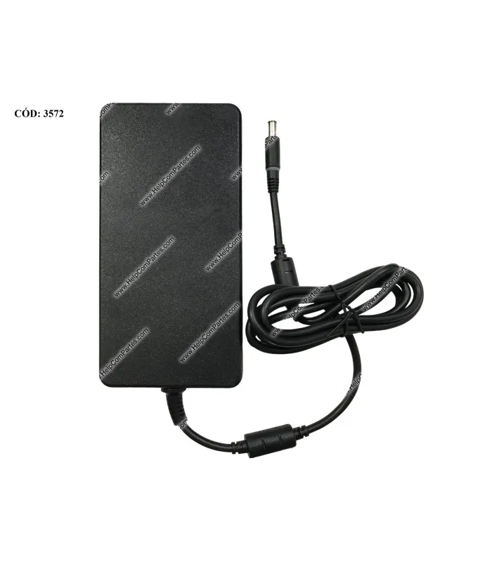 CARGADOR DELL 19.5V12.3A 240.0W PIN 7.4*5.0 100240V~ US 5060HZ 3PRONG 0F4XHP ORIG.