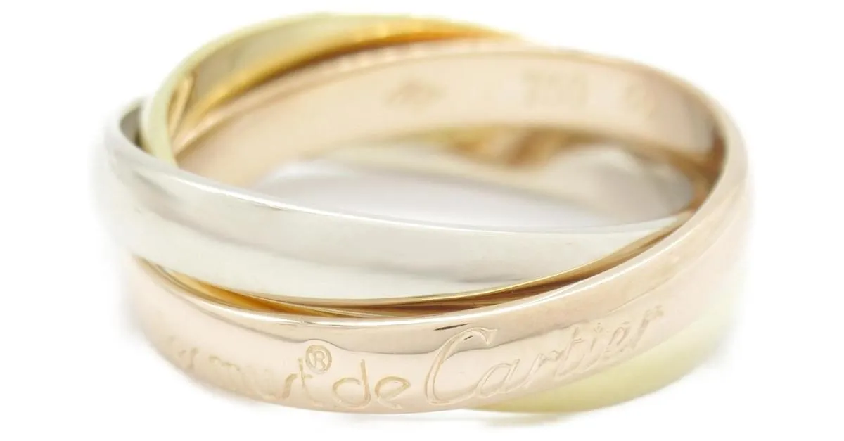 Cartier Trinity Dorado 