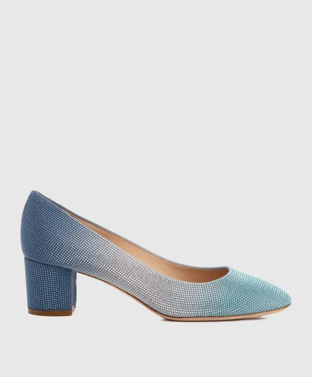 Casadei Blue leather shoes