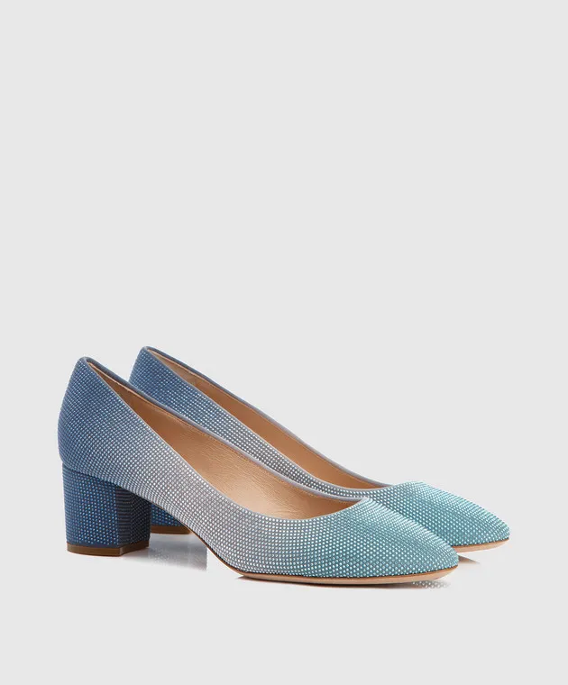 Casadei Blue leather shoes