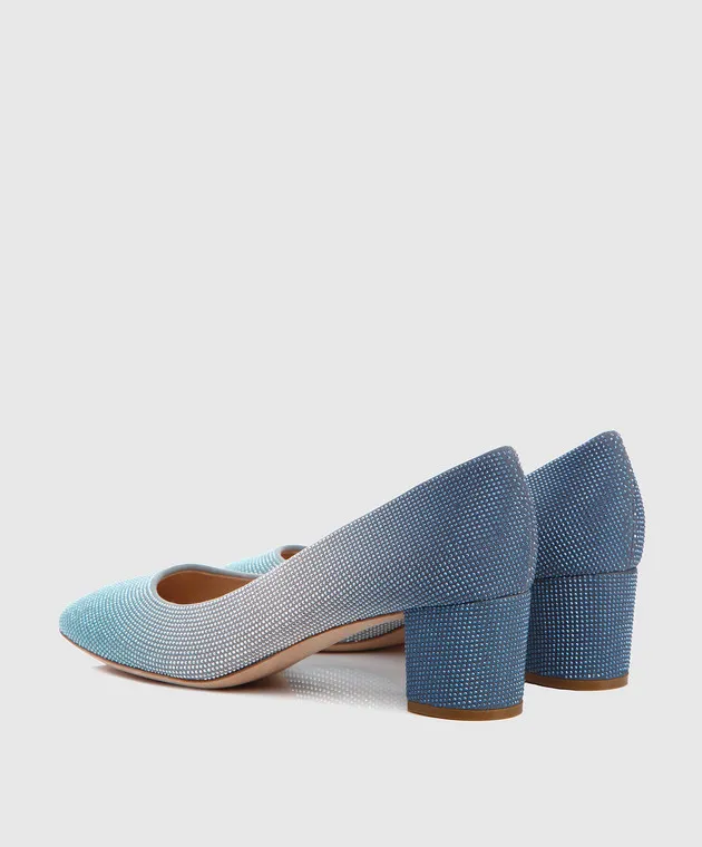 Casadei Blue leather shoes