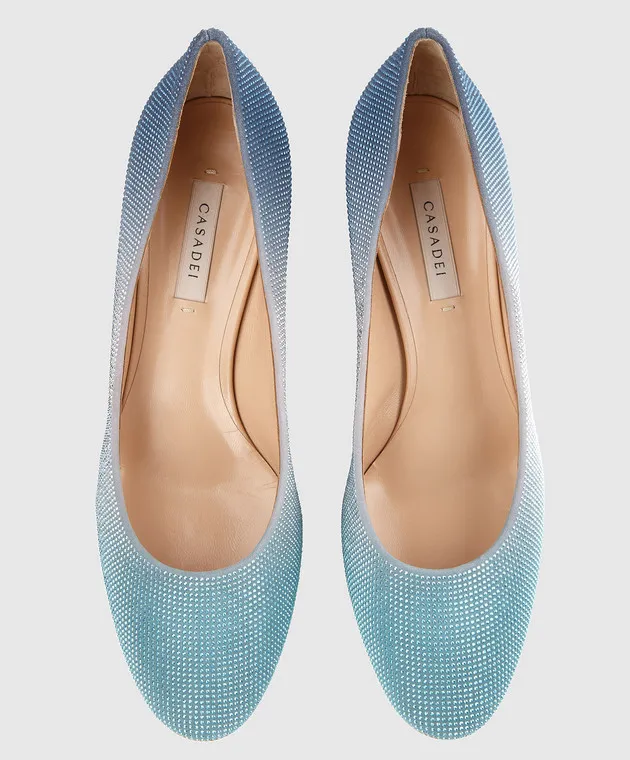 Casadei Blue leather shoes