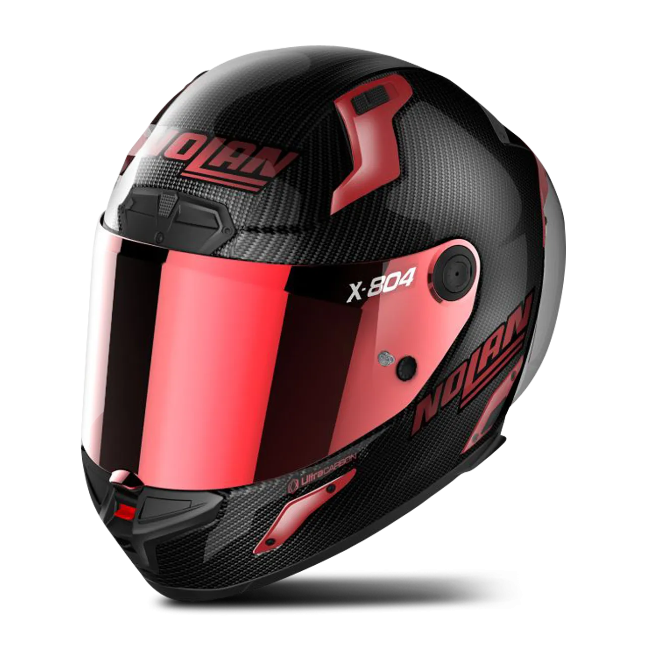 CASCO INTEGRAL NOLAN X804 RS ULTRA CARBON ROJO
