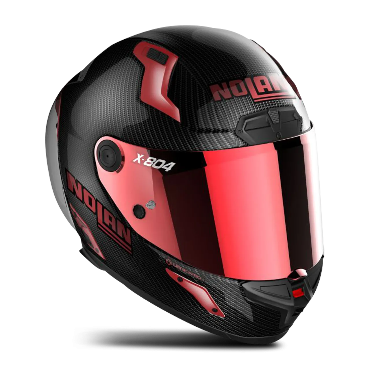 CASCO INTEGRAL NOLAN X804 RS ULTRA CARBON ROJO