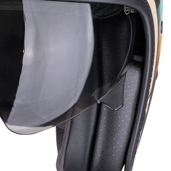 Casco Scorpion Belfast Evo Adonis Negro Mate Beige 