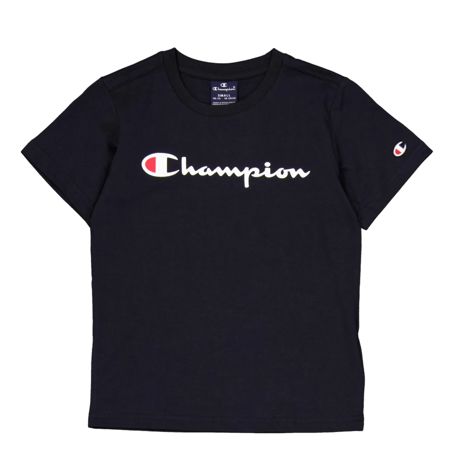 CHAMPION CREWNECK TSHIRT BLACK BEAUTY