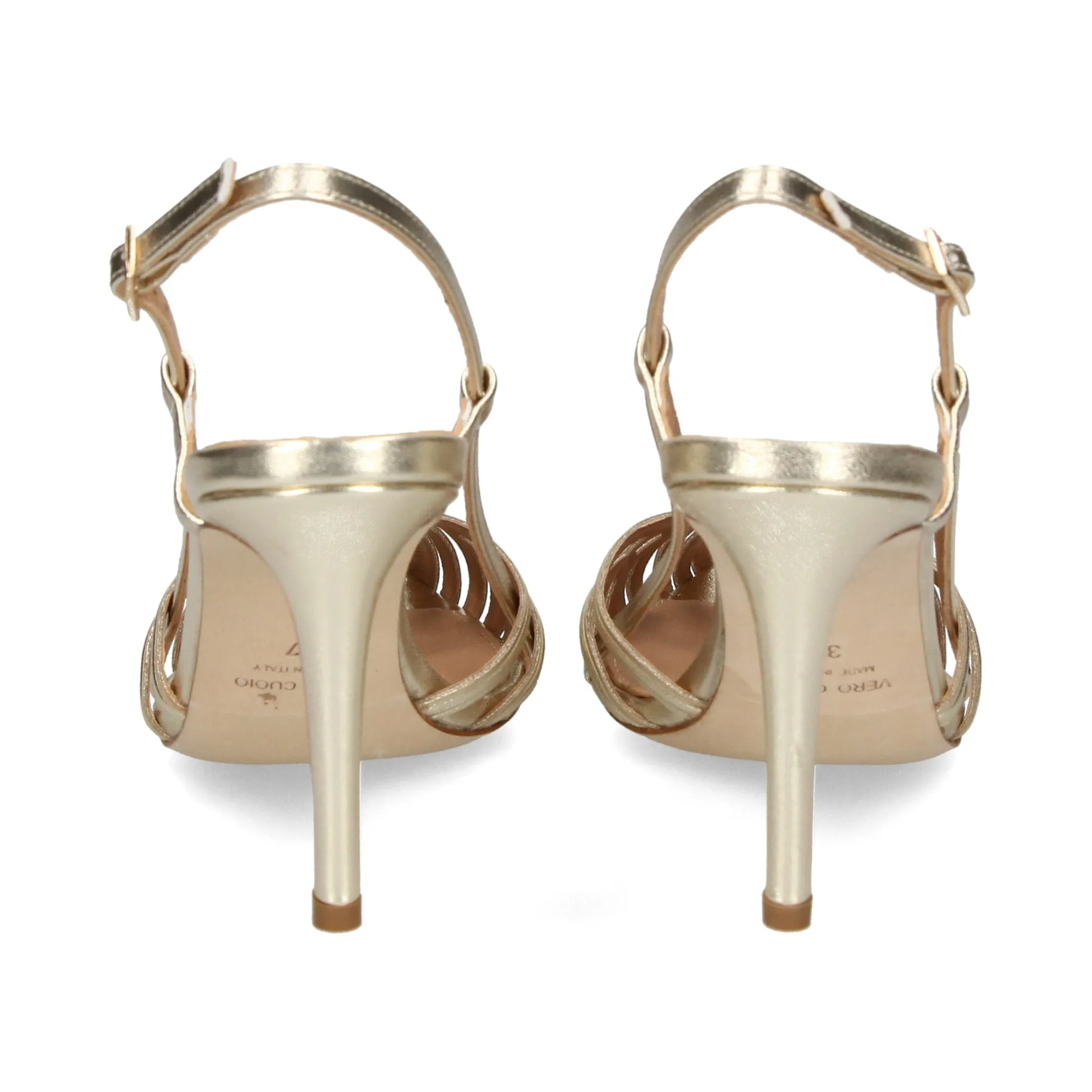 CHANTAL Zapatos de tacón alto PLATINO