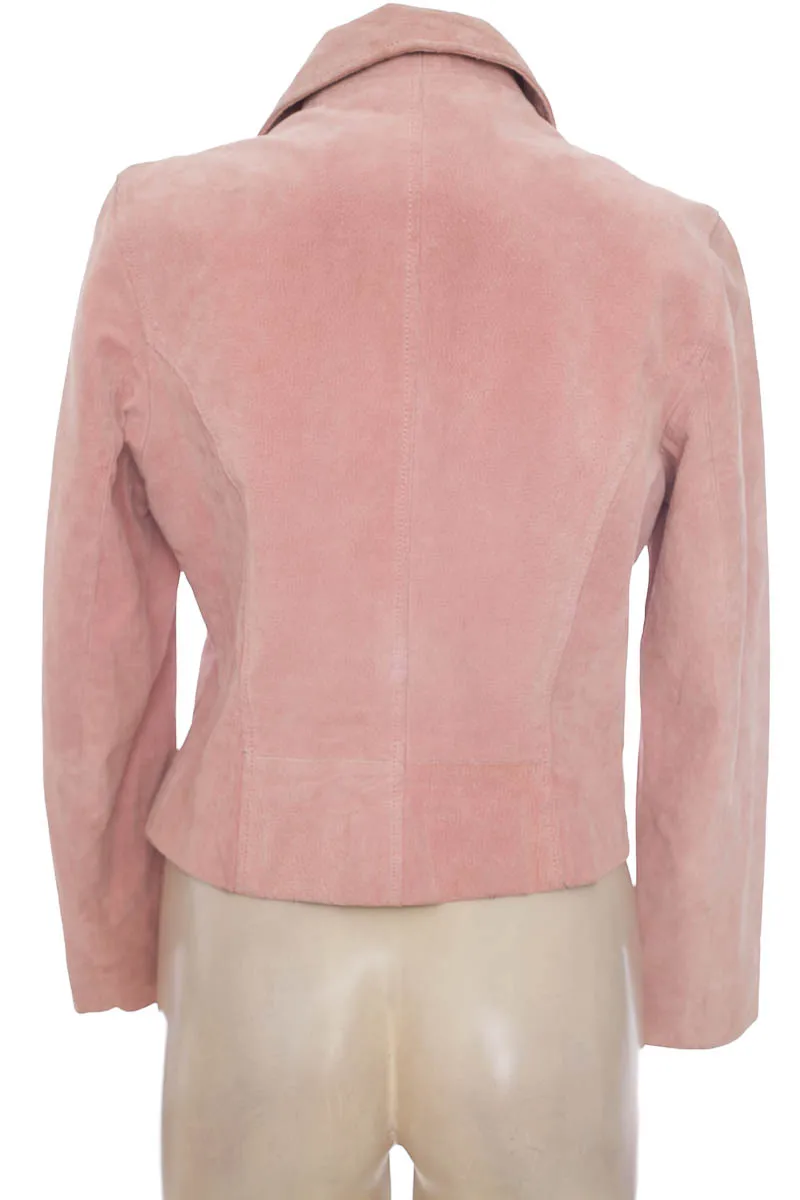 CHAQUETA / ABRIGO COLOR ROSADO  WILSON LEATHER
