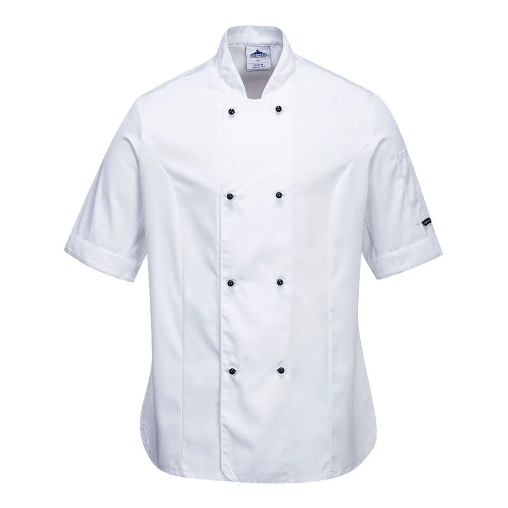 Chaqueta de cocinero Portwest Raquel para mujer