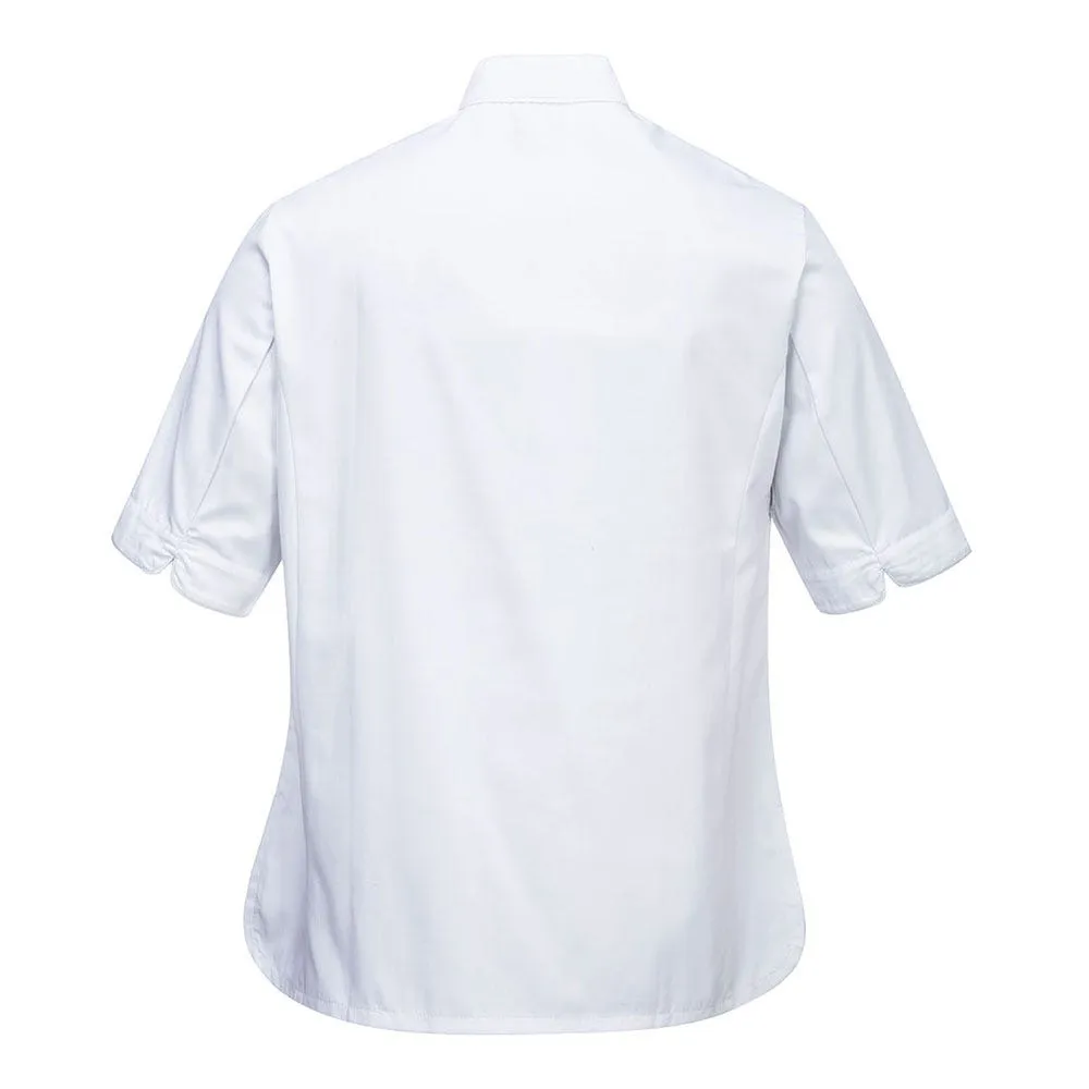 Chaqueta de cocinero Portwest Raquel para mujer