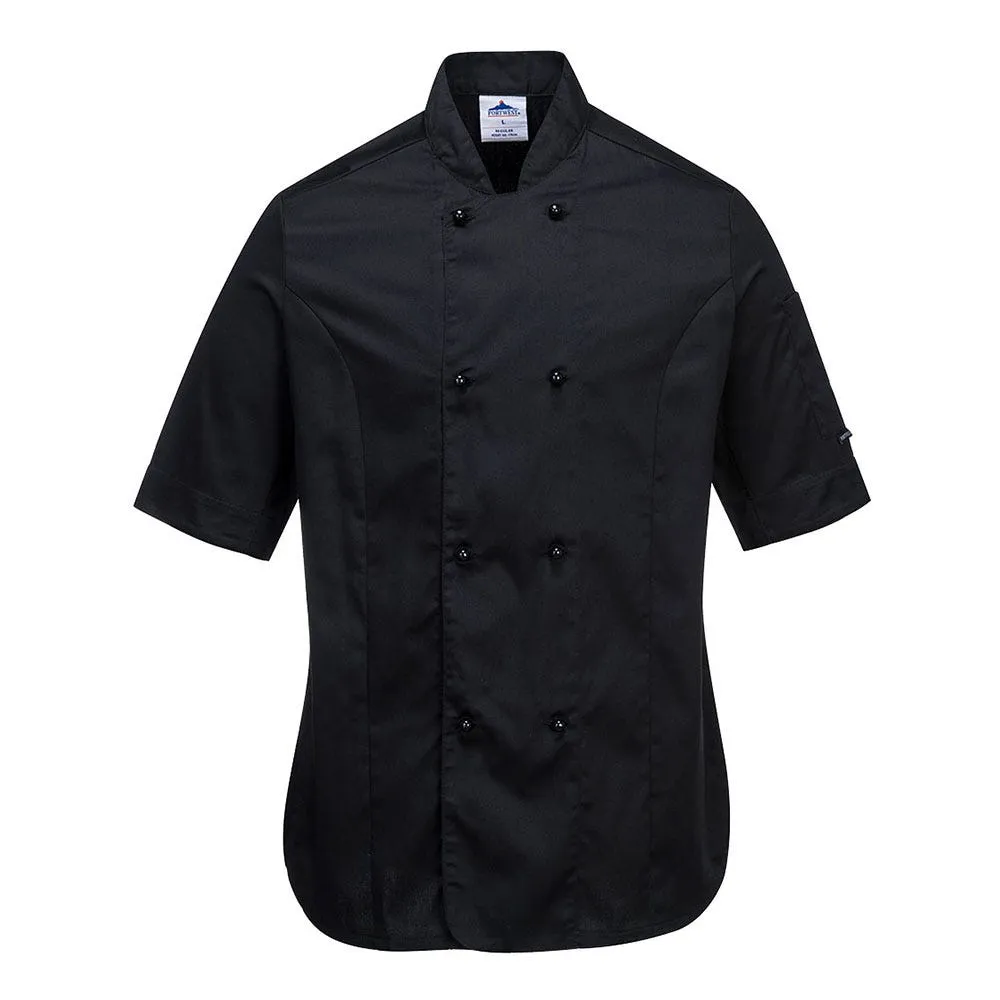 Chaqueta de cocinero Portwest Raquel para mujer