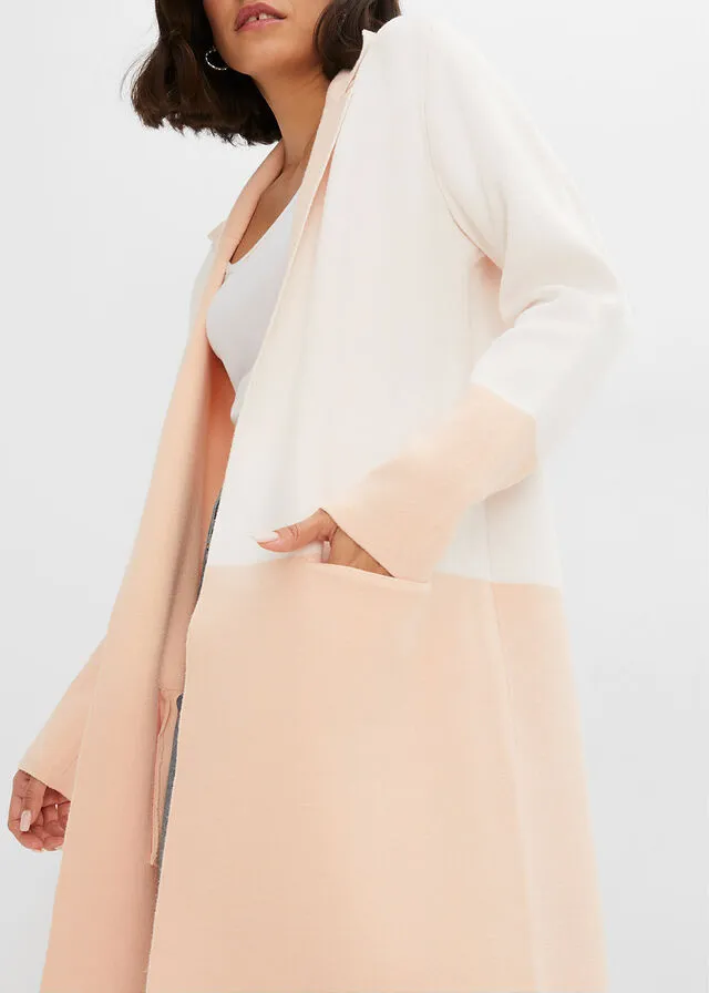 CHAQUETA DE PUNTO BLANCO LANAMAQUILLAJE