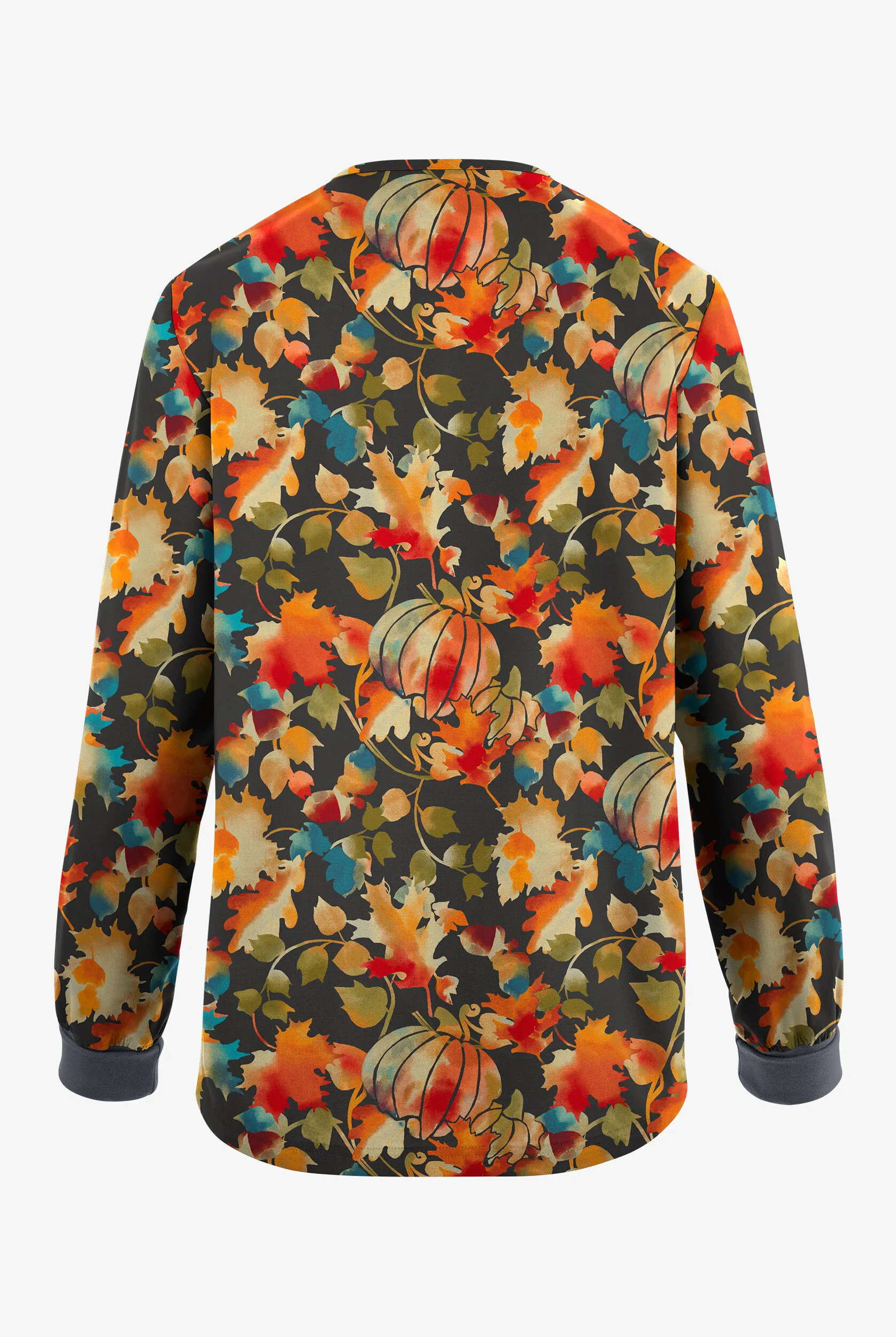 CHAQUETA M&EACUTE;DICA ABRIGADA ESTAMPADA BUTTERSOFT ORIGINALS HARVEST DELIGHT PEWTER PARA MUJER