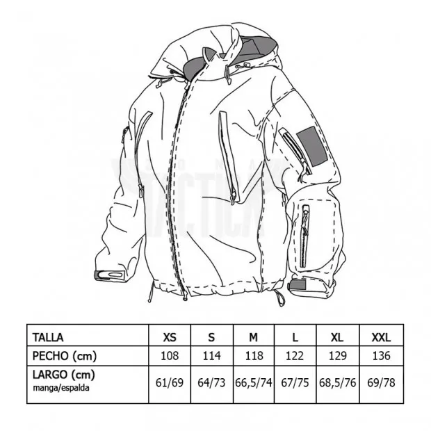 CHAQUETA TÁCTICA HELIKONTEX GUNFIGHTER