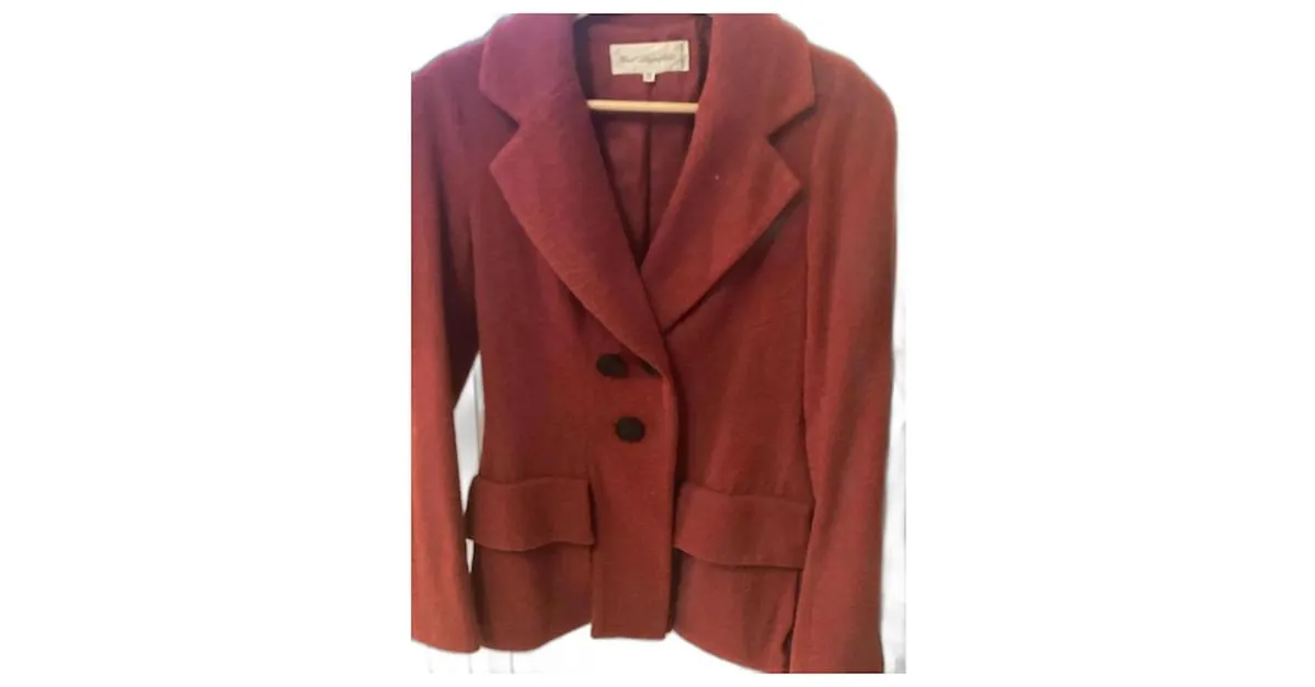 Chaqueta vintage Karl Lagerfeld Roja 
