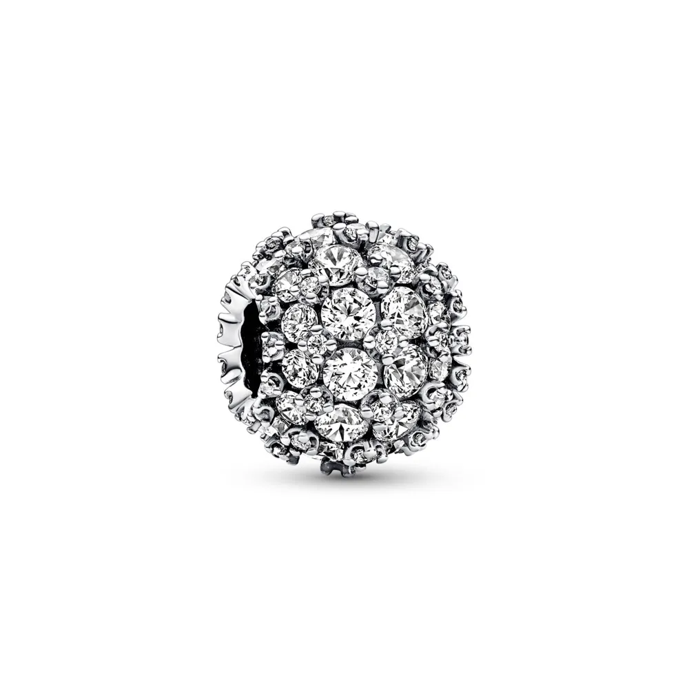 Charm Redondo Brillante en Pave 792630C01