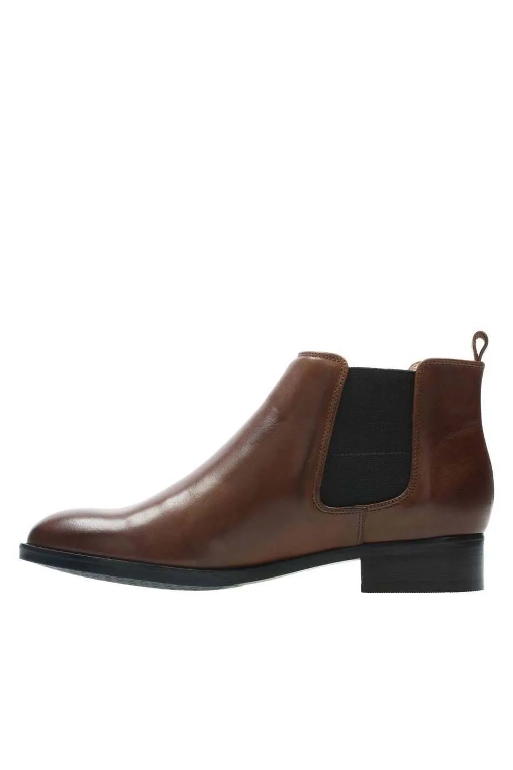 Clarks Netley Ella Tan Leather