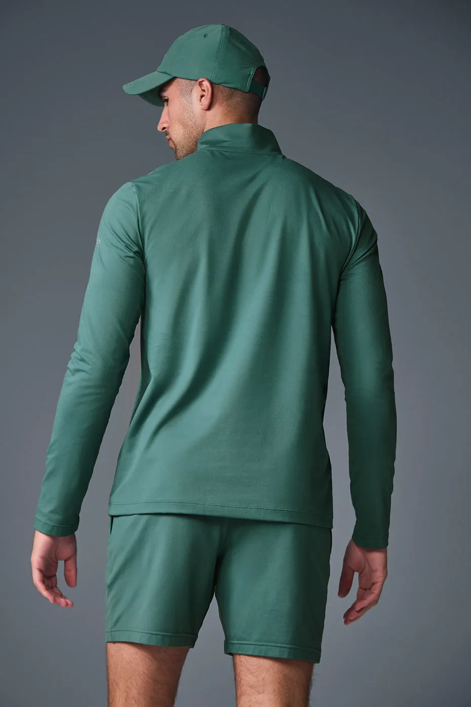 CONQUER 1/4 ZIP REFORM LONG SLEEVE  WINTER IVY