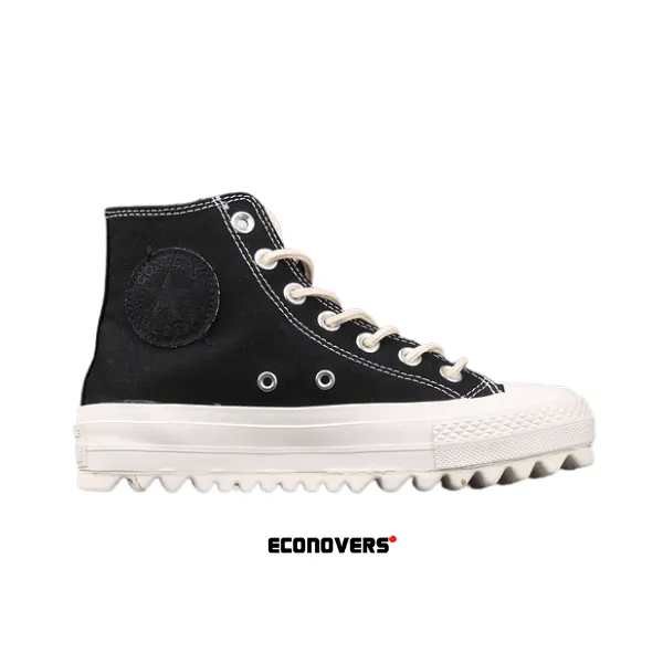 Converse Ctas Lift Ripple Hi canvas negras