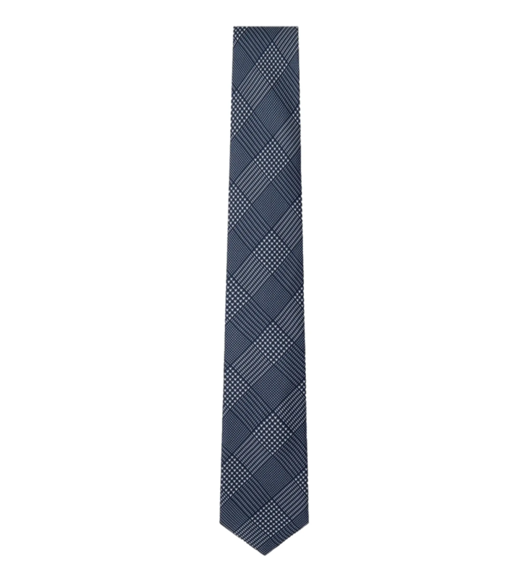 Corbata de seda Pow  marino