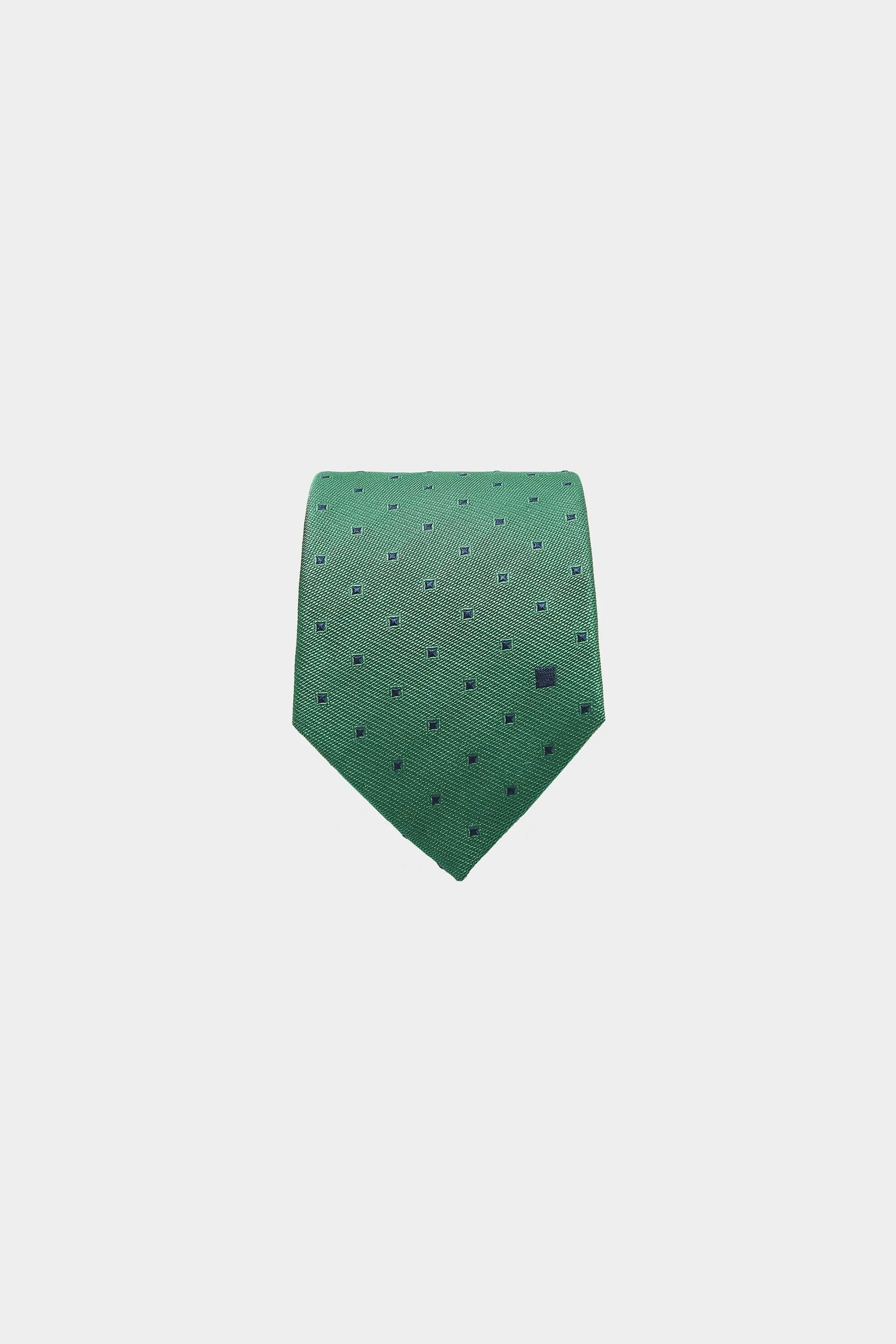 Corbata seda cubos