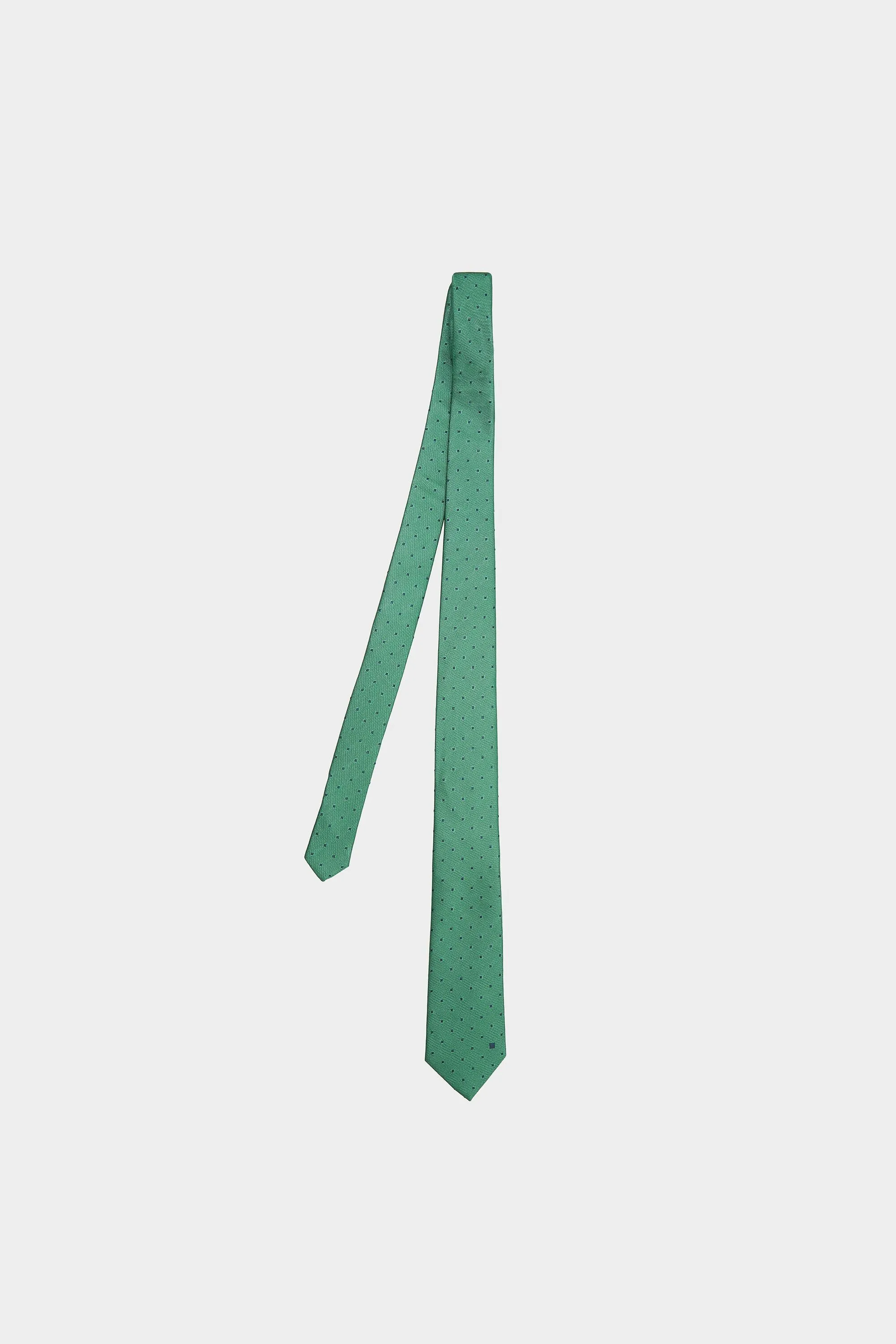 Corbata seda cubos