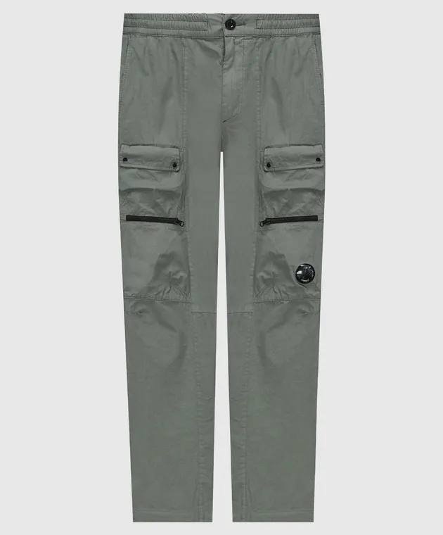 C.P. Company Green cargo with logo patch