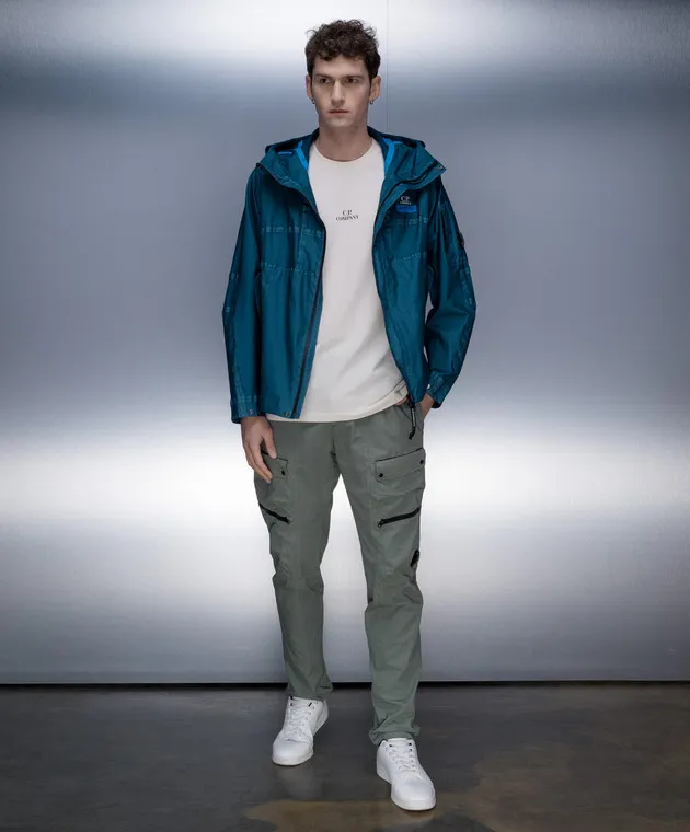 C.P. Company Green cargo with logo patch