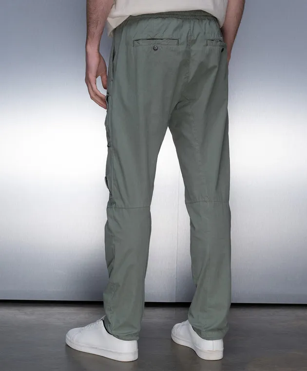 C.P. Company Green cargo with logo patch