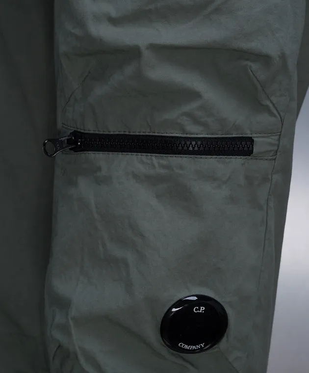 C.P. Company Green cargo with logo patch